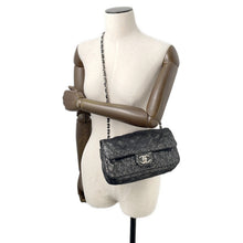 Load image into Gallery viewer, CHANEL CHANEL Matelasse ChainShoulder Bag Black Mesh Sequins
