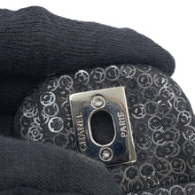 Load image into Gallery viewer, CHANEL CHANEL Matelasse ChainShoulder Bag Black Mesh Sequins
