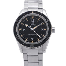 将图像加载到图库查看器中，OMEGA Seamaster Co-Axial W41mm Stainless Steel Black Dial233.30.41.21.01.001
