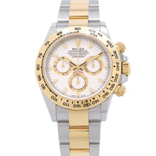 将图像加载到图库查看器中，ROLEX Cosmograph Daytona W40mm Stainless Steel K18YG White Dial116503
