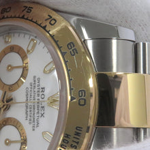 将图像加载到图库查看器中，ROLEX Cosmograph Daytona W40mm Stainless Steel K18YG White Dial116503
