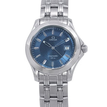 将图像加载到图库查看器中，OMEGA Seamaster W36.25mm Stainless Steel Blue Dial2511.81.0?0

