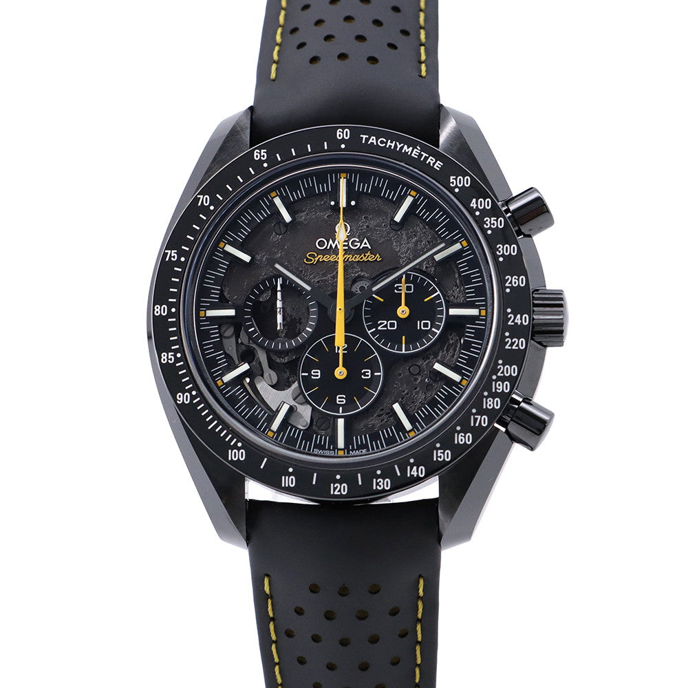 OMEGA Speedmaster Dark Side of the Moon W42mm Ceramic Rubber skeleton Dial310.92.44.50.01.001