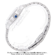 Load image into Gallery viewer, CARTIER Santos de Cartier MM W35.1mm Stainless Steel Blue DialWSSA0063
