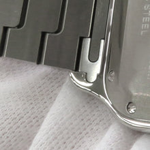 将图像加载到图库查看器中，CARTIER Santos de Cartier MM W35.1mm Stainless Steel Blue DialWSSA0063
