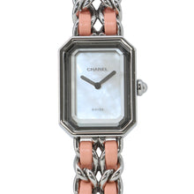Load image into Gallery viewer, CHANEL Premiere Padlock Limited Edition 1200 pieces H26.1mm×W20.0mm Stainless Steel Leather White Shell DialH6359
