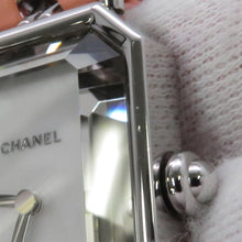 Load image into Gallery viewer, CHANEL Premiere Padlock Limited Edition 1200 pieces H26.1mm×W20.0mm Stainless Steel Leather White Shell DialH6359
