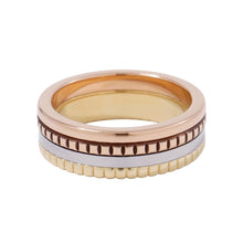 Load image into Gallery viewer, Boucheron Quatre Classic Ring Small Size T55/#15JRG00290 K18YG K18PG K18WG BrownPVD
