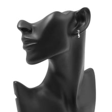 将图像加载到图库查看器中，TIFFANY&amp;Co. Elsa Peretti Teardrop Diamond Earrings Pt950
