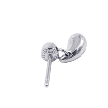 将图像加载到图库查看器中，TIFFANY&amp;Co. Elsa Peretti Teardrop Diamond Earrings Pt950
