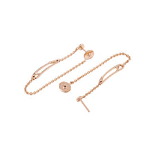 Load image into Gallery viewer, HERMES Chaine d&#39;Ancre Mini Punk Earrings 18K Pink Gold

