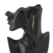 Load image into Gallery viewer, HERMES Chaine d&#39;Ancre Mini Punk Earrings 18K Pink Gold
