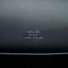 将图像加载到图库查看器中，HERMES PochetteKelly Vert Mangrove Swift Leather
