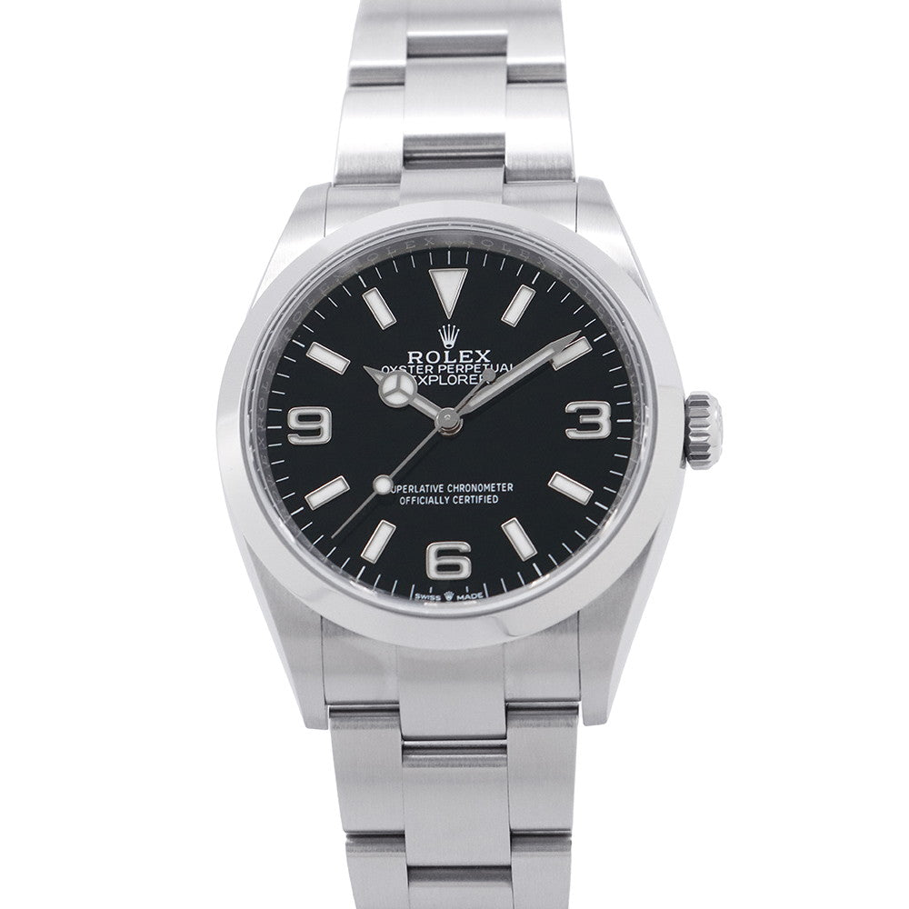 ROLEX Explorer 36 W36mm Stainless Steel Black Dial124270