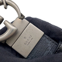将图像加载到图库查看器中，GUCCI Double G Reversible Belt Black/Gray643847 Leather Size 80
