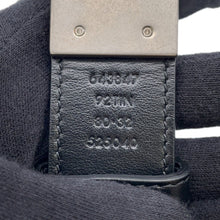 将图像加载到图库查看器中，GUCCI Double G Reversible Belt Black/Gray643847 Leather Size 80
