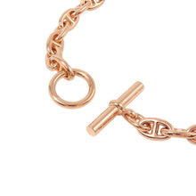 Load image into Gallery viewer, HERMES Chaine d&#39;Ancre Bracelet 26 frames Size TPM 18K Pink Gold
