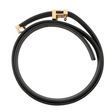 将图像加载到图库查看器中，LOUIS VUITTON Belt・KTulle Size 80 NoirM9578W Leather
