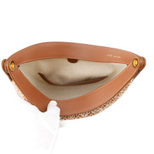 将图像加载到图库查看器中，LOEWE Repeat Anagram Luna One Shoulder Bag TanA923PL9X01 Canvas Leather
