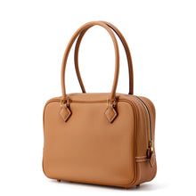 将图像加载到图库查看器中，HERMES Plume Gold Swift Leather Size Mini
