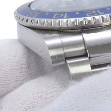将图像加载到图库查看器中，ROLEX GMT MasterII W40mm Stainless Steel Black Dial116710BLNR
