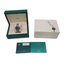 将图像加载到图库查看器中，ROLEX GMT MasterII W40mm Stainless Steel Black Dial116710BLNR
