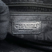 Load image into Gallery viewer, CHANEL Chocolate Bar Tote Bag Black Caviar Leather
