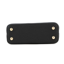 将图像加载到图库查看器中，LOUIS VUITTON Capucines MINI NoirM11342 Taurillon Leather Size MINI
