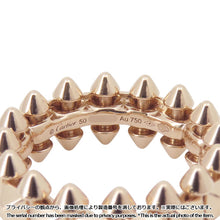 将图像加载到图库查看器中，CARTIER Crush de Cartier Ring Medium Model Size MM/50/#10B4229900 18K Pink Gold
