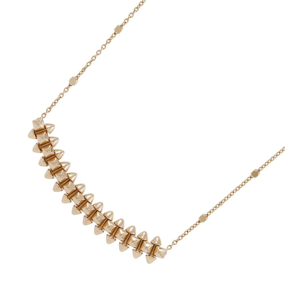 CARTIER Crash de Cartier Necklace Size SMB7224744 18K Yellow Gold