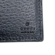 Load image into Gallery viewer, GUCCI Animalier Metal Bee Wallet Black?523664 Leather
