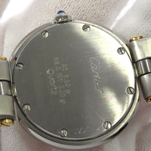 将图像加载到图库查看器中，CARTIER Santos Vendome W27mm Stainless Steel K18YG White Dial8191
