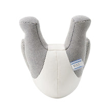 将图像加载到图库查看器中，HERMES Plush Panda Emile/Epope Blue・Indigo Toile H Cotton 100% Size 21x26x18 cm

