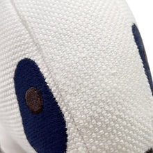 将图像加载到图库查看器中，HERMES Plush Panda Emile/Epope Blue・Indigo Toile H Cotton 100% Size 21x26x18 cm

