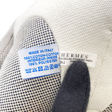 将图像加载到图库查看器中，HERMES Plush Panda Emile/Epope Blue・Indigo Toile H Cotton 100% Size 21x26x18 cm

