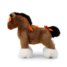 Load image into Gallery viewer, HERMES Plush Elmy Brown/Black/Orange Polyester100% Size PPM
