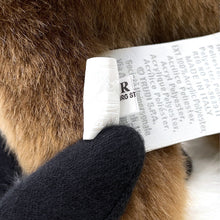 Load image into Gallery viewer, HERMES Plush Elmy Brown/Black/Orange Polyester100% Size PPM
