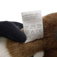 Load image into Gallery viewer, HERMES Plush Elmy Brown/Black/Orange Polyester100% Size PPM
