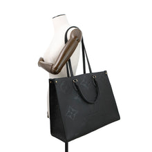 Load image into Gallery viewer, LOUIS VUITTON Onthego NoirM44925 Monogram Empreinte Leather Size GM
