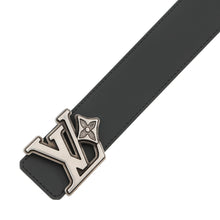 将图像加载到图库查看器中，LOUIS VUITTON Belt: LV Flower Camouflage 40mm Reversible Size 35.4&quot; Camouflage/BlackM4383U PVC Leather
