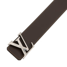 将图像加载到图库查看器中，LOUIS VUITTON Belt: LV Initial College Monogram Heritage 40mm Reversible Size 35.4&quot; MarronM4381U College Monogram/Heritage Canvas
