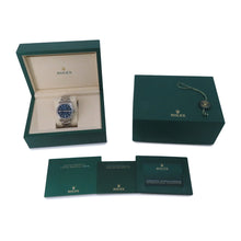 Load image into Gallery viewer, ROLEX Oyster Perpetual W41mm Stainless Steel Bright Blue Dial124300
