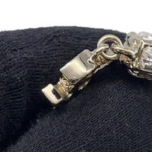 将图像加载到图库查看器中，CHANEL CC Logo Necklace Metal Rhinestone
