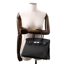 Load image into Gallery viewer, HERMES Birkin Black Togo Leather Size 30
