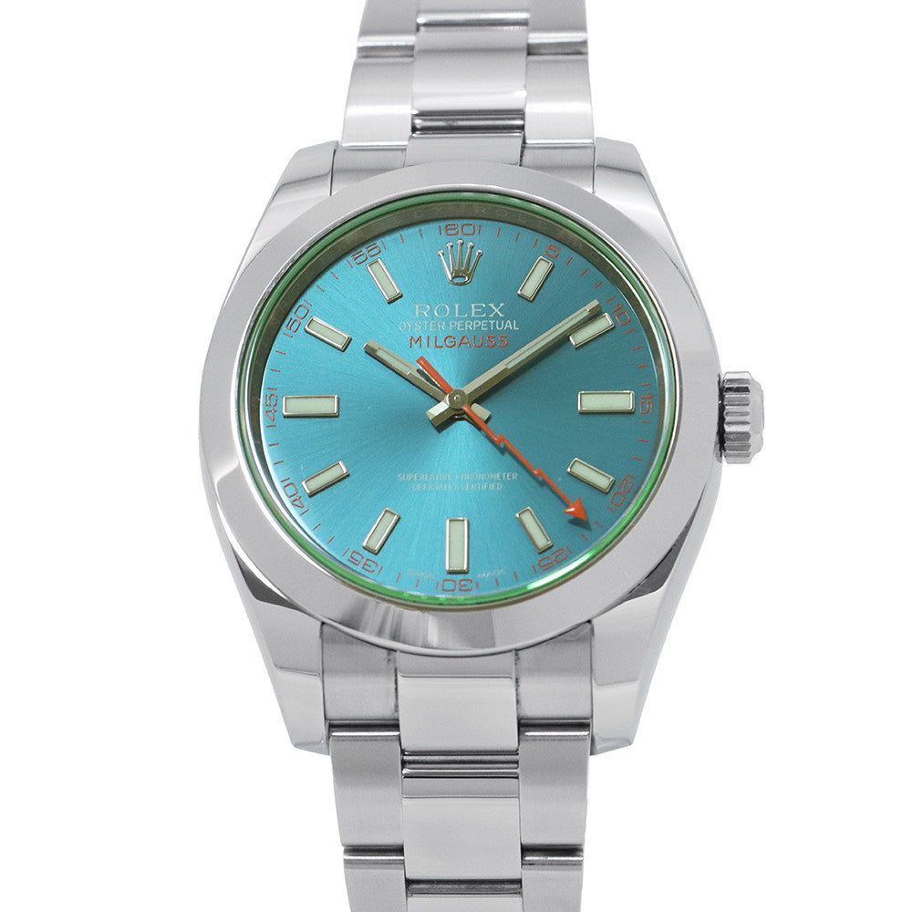ROLEX Milgauss W40mm Stainless Steel ZBlue Dial116400GV