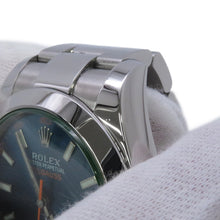 将图像加载到图库查看器中，ROLEX Milgauss W40mm Stainless Steel ZBlue Dial116400GV
