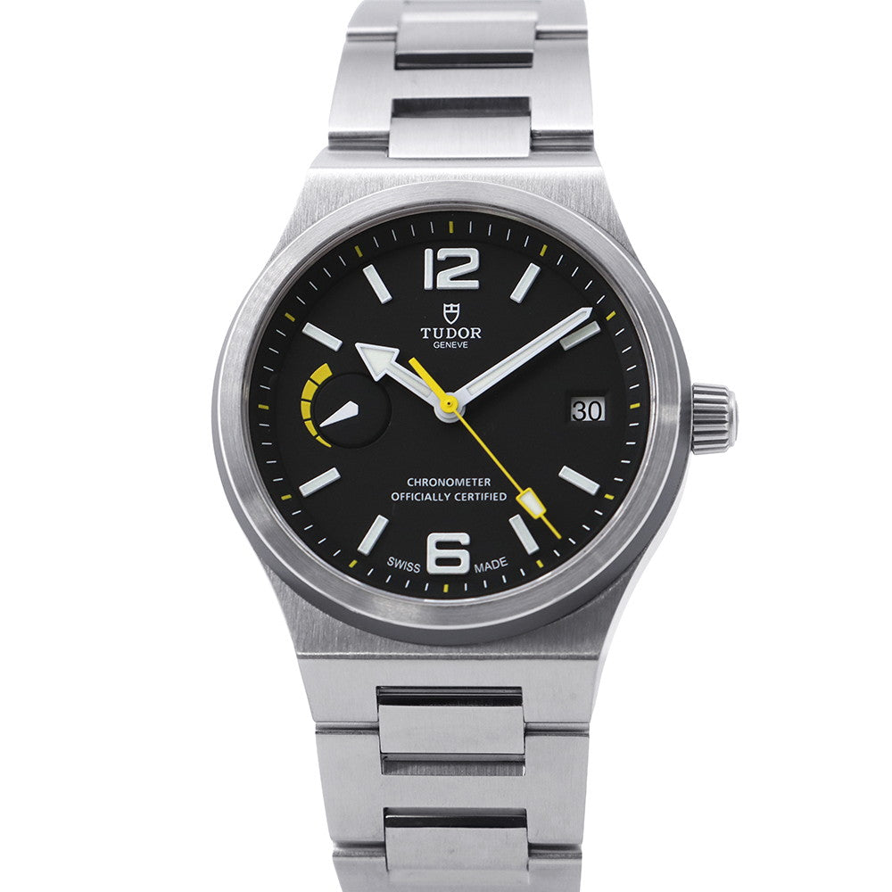 TUDOR North Flag Power Reserve W40mm Stainless Steel Black Dial91210N