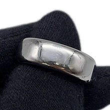 将图像加载到图库查看器中，HERMES Etrier Ring Size T62 BlackH100060FJ0360 Metal Lacquer
