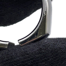 将图像加载到图库查看器中，HERMES Etrier Ring Size T62 BlackH100060FJ0360 Metal Lacquer
