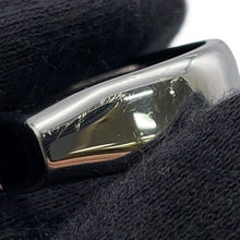 将图像加载到图库查看器中，HERMES Etrier Ring Size T62 BlackH100060FJ0360 Metal Lacquer
